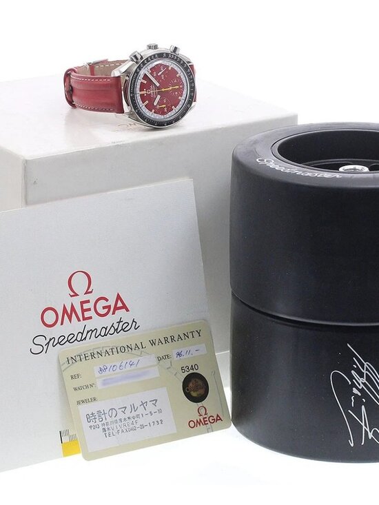 OMEGA Speedmaster Racing Schumacher 3810.61.41 Chronograph AT Men\'s_960028 main image 7